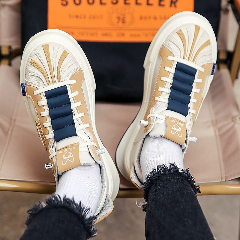 Men's Casual Sneakers Fashion Streetwear Hip Hop Shoes Men Platform Sneakers Luxury Designer Brand Male Trainers Zapatos Hombre