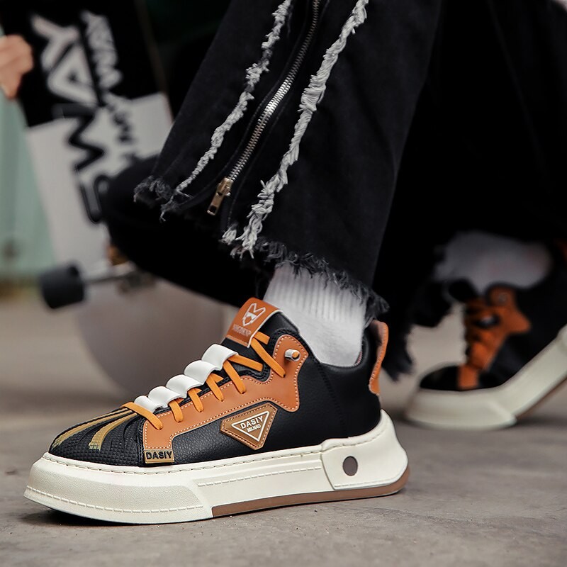 Men's Casual Sneakers Fashion Streetwear Hip Hop Shoes Men Platform Sneakers Luxury Designer Brand Male Trainers Zapatos Hombre