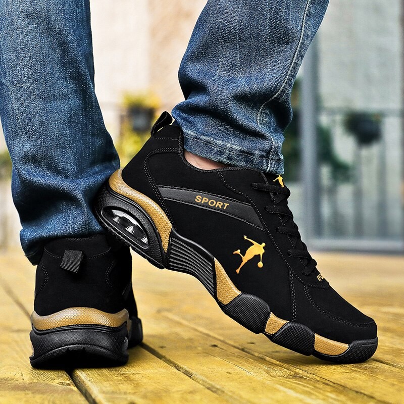 Men's Sneakers 2023 New Men Shoes Outdoor Leather Men Casual Shoes Comfortable Walking Sneaker Tenis Masculino Zapatillas Hombre