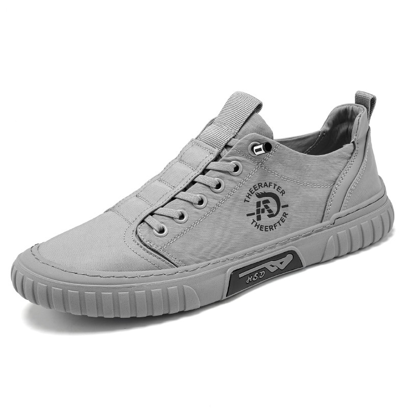 Canvas Men Shoes Comfortable All-match Sneakers Men's Summer Breathable Ice Silk Cloth Casual Walking Outdoor Sports Loafers New