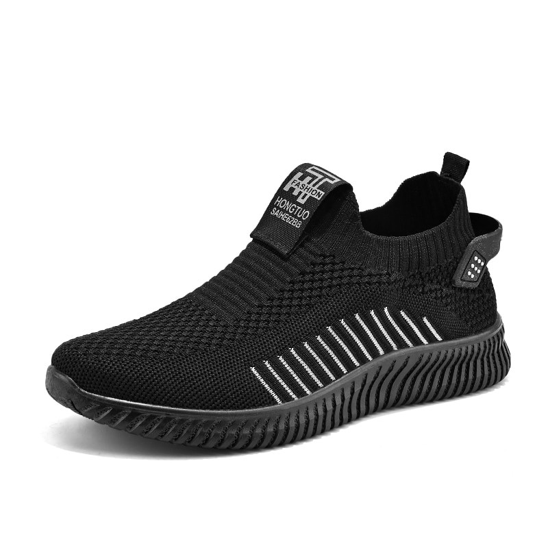 Men Light Running Jogging Shoes Breathable Comfortable Mens Sneakers Slip on Loafers Men's Casual Outdoor Sports Walking Shoes