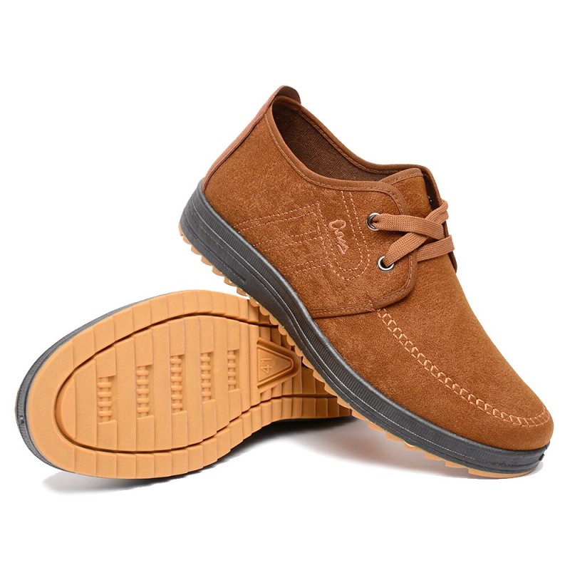 Autumn Spring Men's Shoes Classic Men Canvas Shoes Outdoor Walking Mens Lace Up Lightweight Breahtable Tooling Work Shoes New