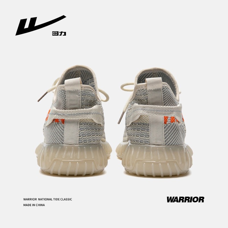 Warrior 2023 Fashion Breathable Running Shoes Mesh Summer Sports Shoes For Men Soft Soles Designer Replica Casual Sneakers