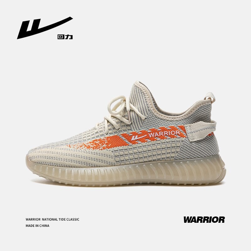 Warrior 2023 Fashion Breathable Running Shoes Mesh Summer Sports Shoes For Men Soft Soles Designer Replica Casual Sneakers