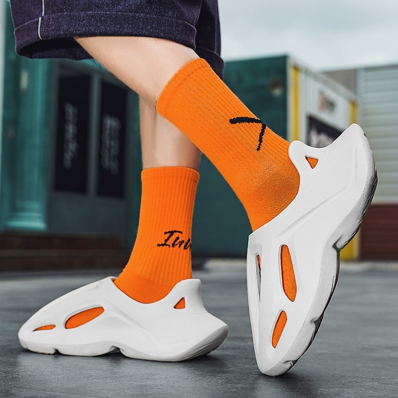 Summer Slippers Man Sandals Beach Soft EVA Slides Men Shoes Unisex Brand Slides Outdoor Slippers Women Flip Flops Home Shoes Men