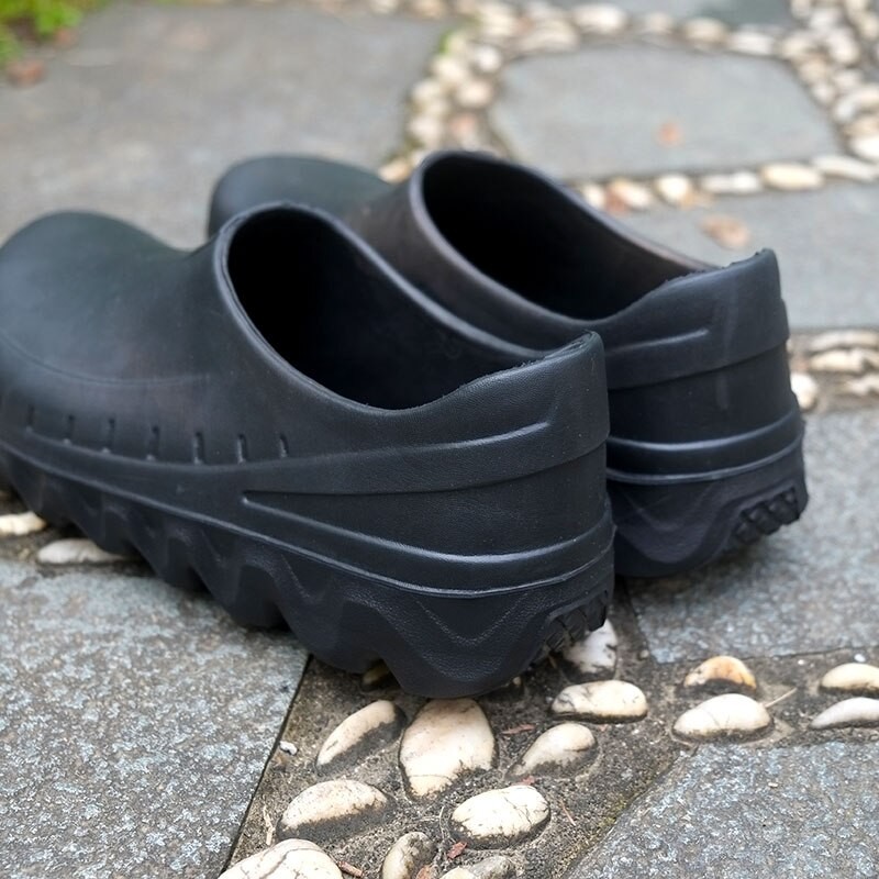 Men Kitchen Shoes Outdoor Man Garden Clogs Water-proof Shoes For Chef Comfortable Non-slip Work Shoes For Wet Place Big Size 49