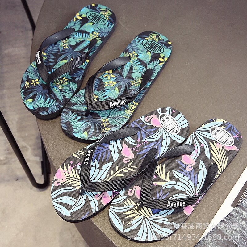 Men's slippers summer style Flip-flops New summer plus-size casual beach slip-on flip-flops for men