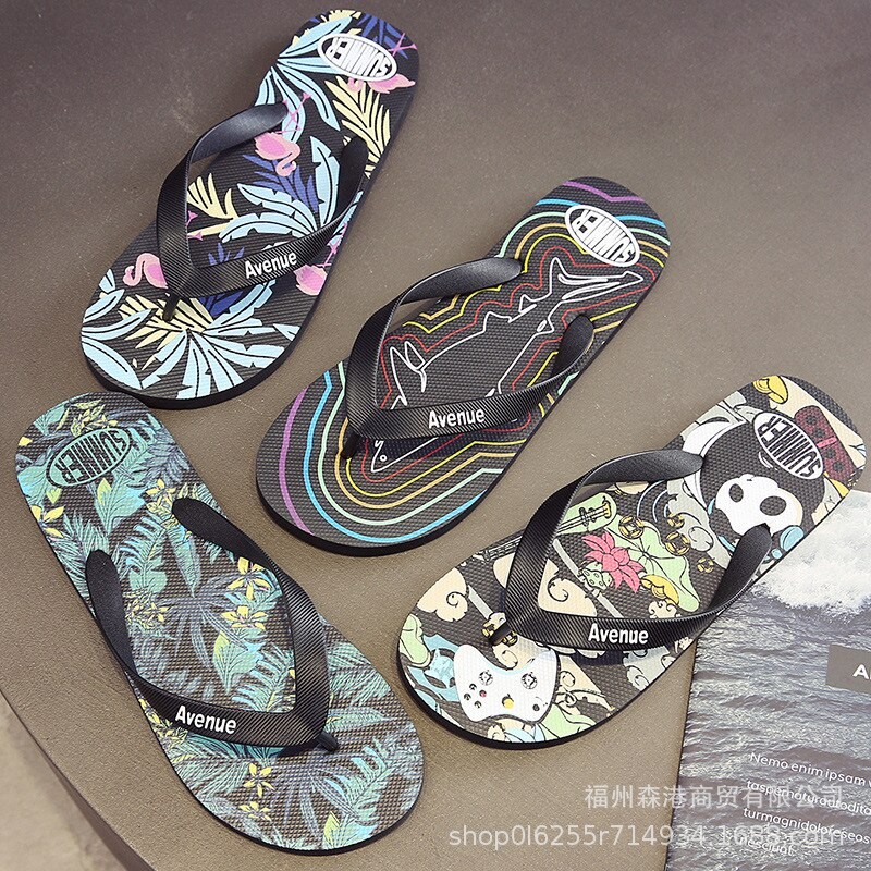Men's slippers summer style Flip-flops New summer plus-size casual beach slip-on flip-flops for men
