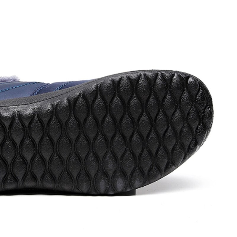 Winter Men Snow Boots Waterproof Non Slip Wear Resistant Thickened Warm Shoes