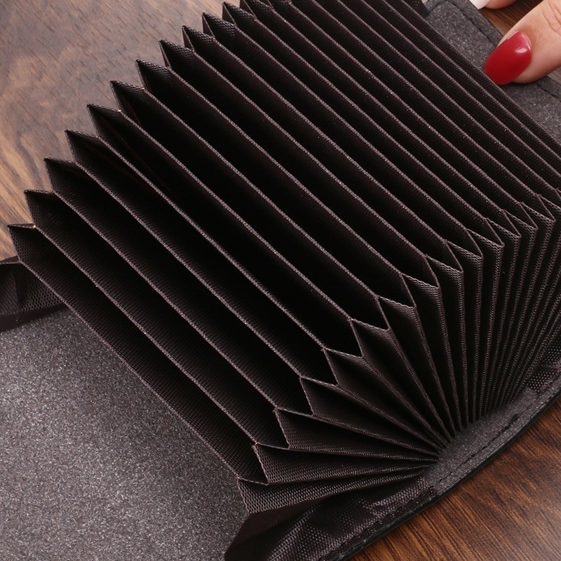 Women Luxury Card Holder Short Wallet Mini PU Letter Wallet Multi-Card Card Holder Small Multi-functional Clutch Bag