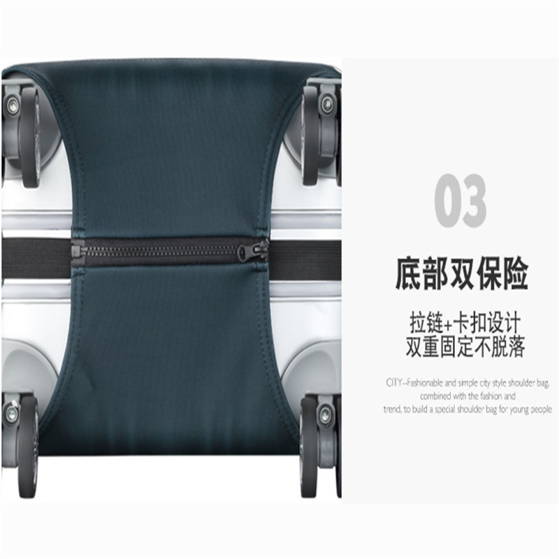 New Stamp Colour Graphics Pattern Suitcase Dust Waterproof Cover Unisex Pull Rod Box Protective Cover