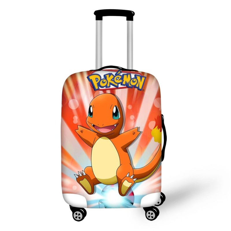 POKEMON  Pattern Elestic Dust Waterproof Travel Luggage Cover For 18-32 Inch Protective Suitcase Covers