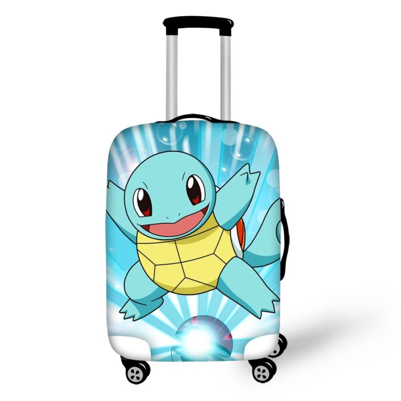 POKEMON  Pattern Elestic Dust Waterproof Travel Luggage Cover For 18-32 Inch Protective Suitcase Covers