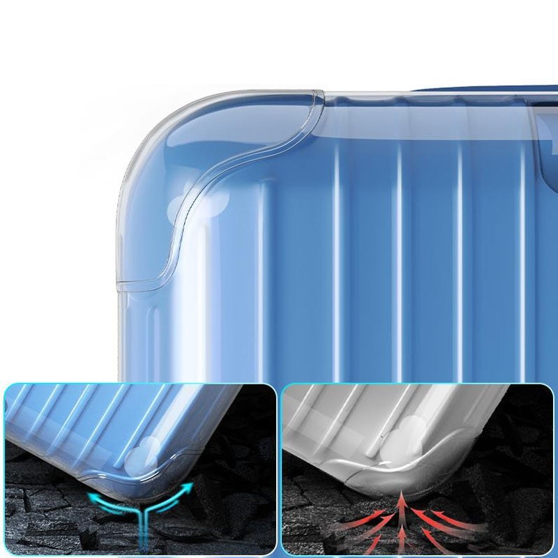 Clear Luggage Cover For Rimowa essential Trunk Plus 33inch Thicken PVC High Quality With Zipper