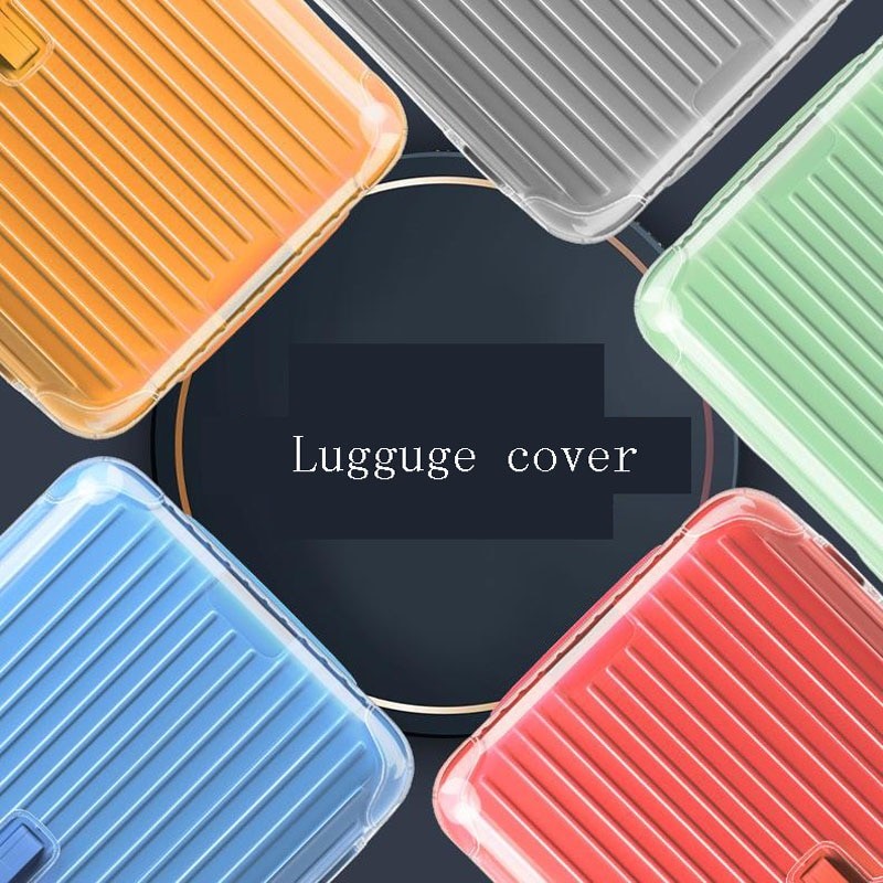 Clear Luggage Cover For Rimowa essential Trunk Plus 33inch Thicken PVC High Quality With Zipper