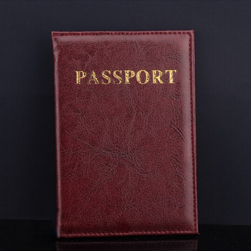 High quality New Passport Holder Protector Cover Wallet PU Cover 1PC