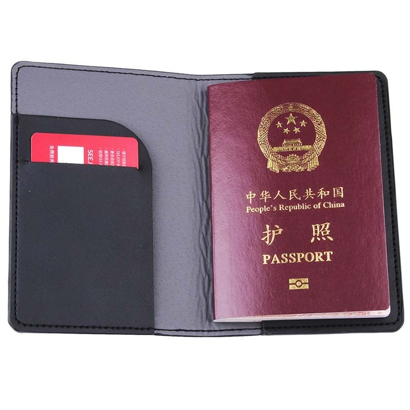 Mr&amp;Mrs Travel Passport Cover Wallet Purse Women Men Travel Credit Card Holder Travel ID Document Passport Holder Bag Pouch Case