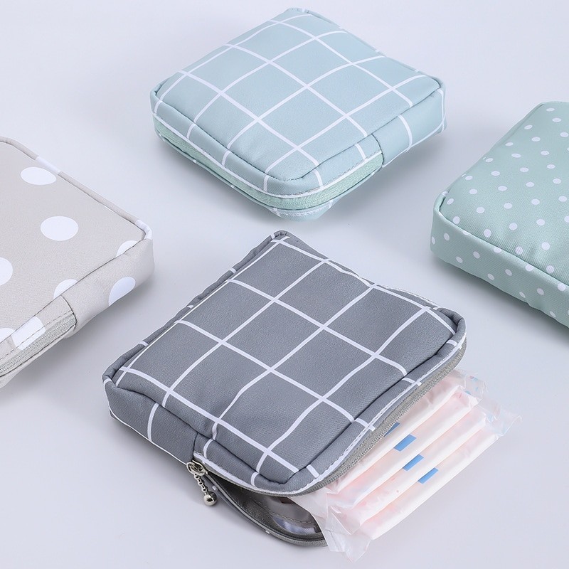 Coin Purse Sanitary Napkin Storage Bag Sanitary Napkin Storage Bag Girl's Portable Aunt Towel Storage Bag Sanitary Napkin Storag