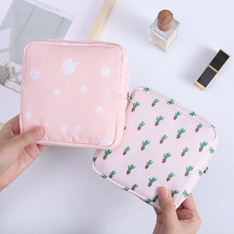 Coin Purse Sanitary Napkin Storage Bag Sanitary Napkin Storage Bag Girl's Portable Aunt Towel Storage Bag Sanitary Napkin Storag