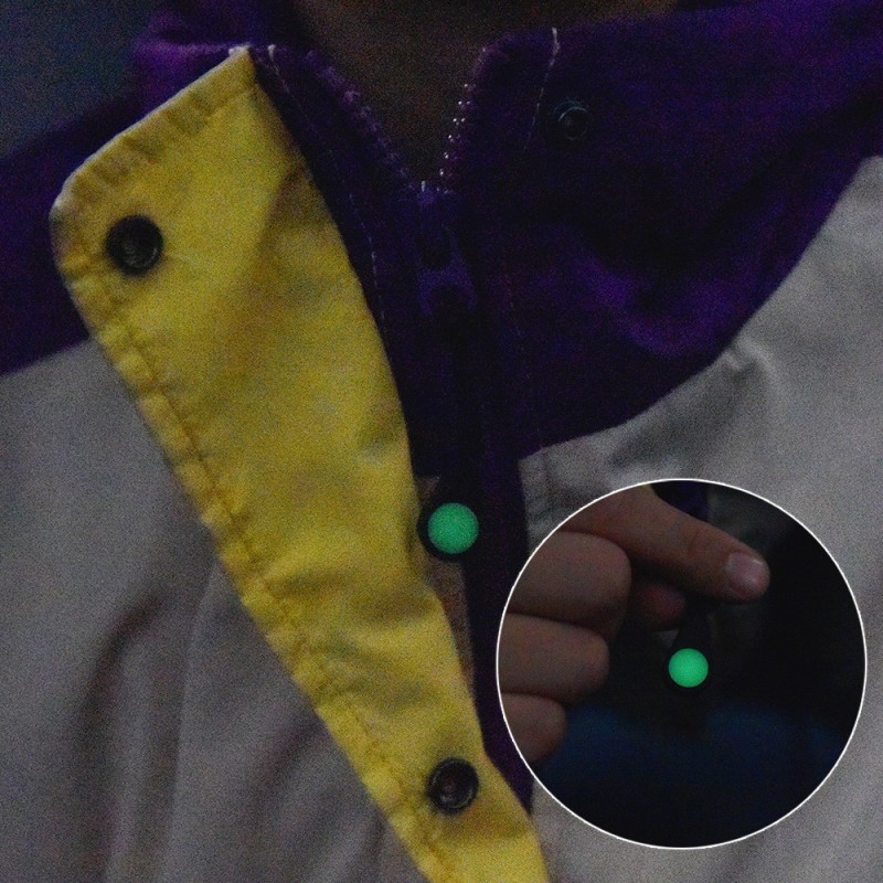 5/10pcs Luminous Zipper Pull Outdoor Camping Hiking Replacement Puller Head Glow In The Dark Backpack Pendant Bag Accessories