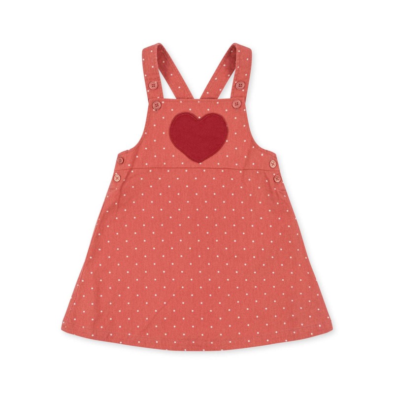 2023KS Children's love coat suspender skirt