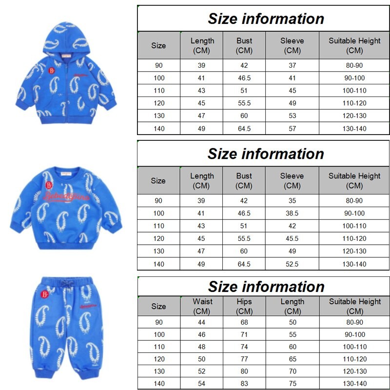 Hoodie for Boys Boys Sweathirt 2023 Spring Summer Brands Designer Cotton Blue Girls Sweatshirt Kids Cloth