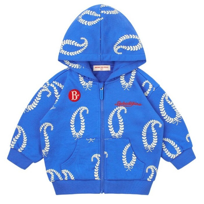 Hoodie for Boys Boys Sweathirt 2023 Spring Summer Brands Designer Cotton Blue Girls Sweatshirt Kids Cloth
