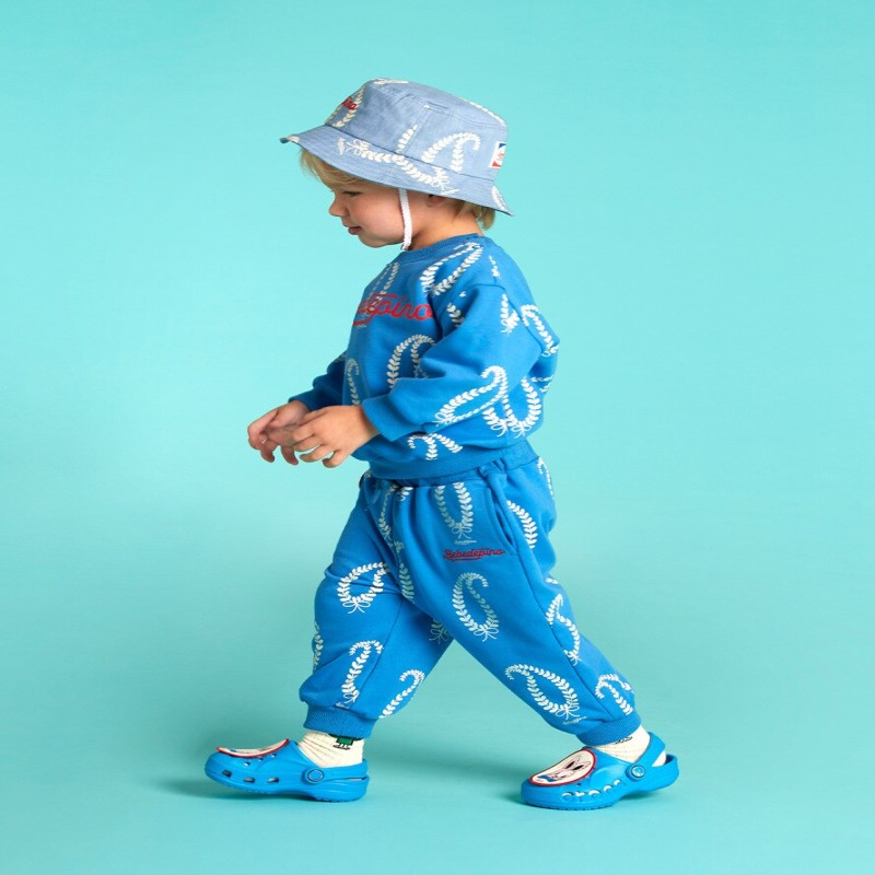 Hoodie for Boys Boys Sweathirt 2023 Spring Summer Brands Designer Cotton Blue Girls Sweatshirt Kids Cloth