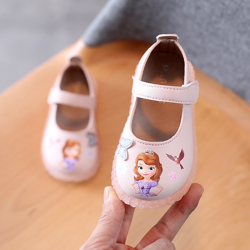 DisneyÃ‚Â FrozenÃ‚Â ElsaÃ‚Â PrincessÃ‚Â DesignerÃ‚Â FlatÃ‚Â ShoesÃ‚Â ArtifialÃ‚Â LeatherÃ‚Â KidsÃ‚Â SlipÃ‚Â onÃ‚Â BabyÃ‚Â GirlsÃ‚Â ShoesÃ‚Â ChildÃ‚Â Flats