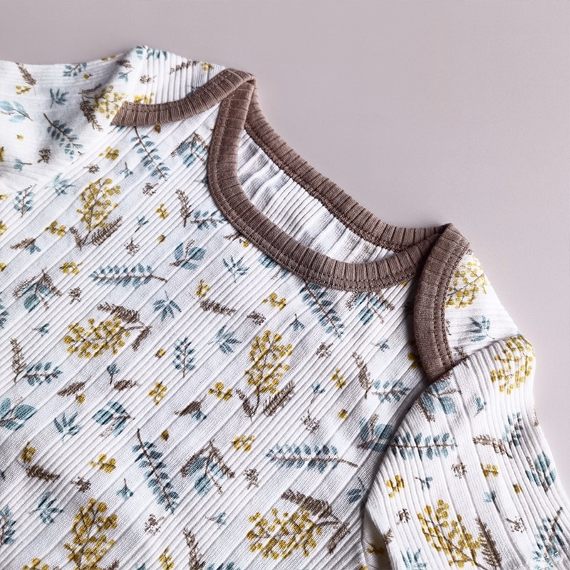 2022 Baby Girl New Clothes Set Print Soft Cotton Bodysuit Shorts Clothing Set Toddler Comfortable Baby Boy Romper Bloomers