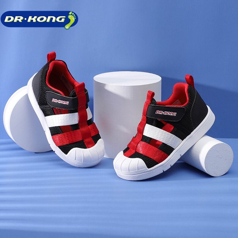 Dr Kong Baby Toddler Shoes Spring breathable and comfortable boys and girls baby children's shoes
