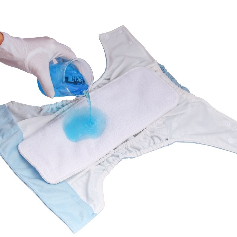 Infant Reusable Cloth Diaper Waterproof Solid Color Toilet Training Pant Washable Pocket Cloth Diapers Snap with Double Gusset