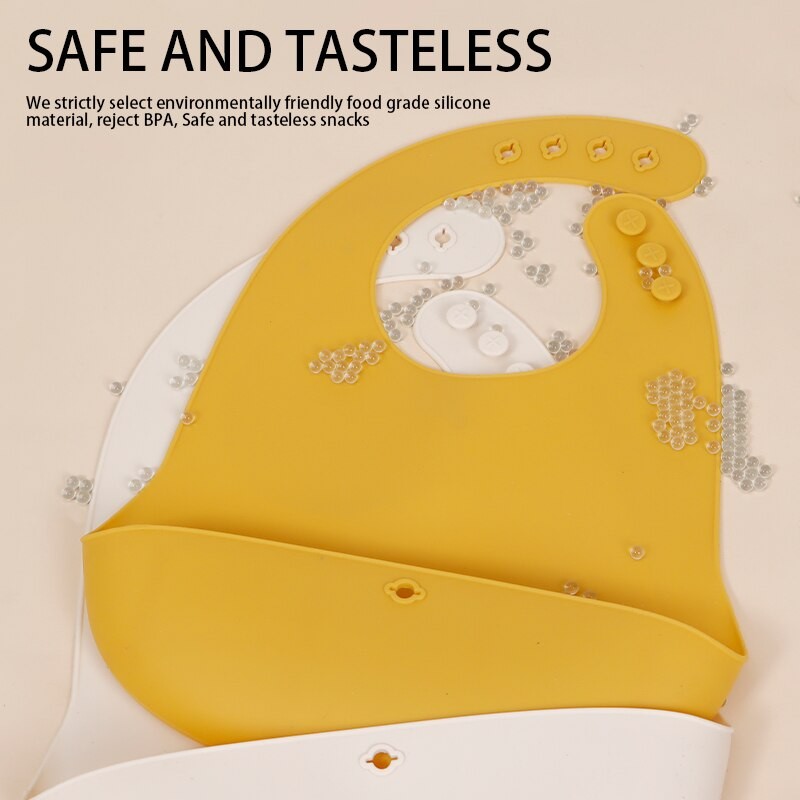 Modabebe 4 PCS Baby Silicone Bowl Set BPA Free Baby Feeding Set Silicone Bibs Spoons Fork Set Kids Tableware  Feeding Kit