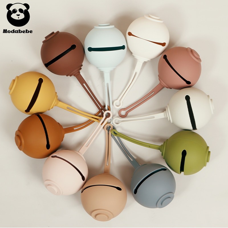 Modabebe Pacifier Storage Box Food Grade Silicone Baby Pacifier Holder Newborn Portable Soother Container Case