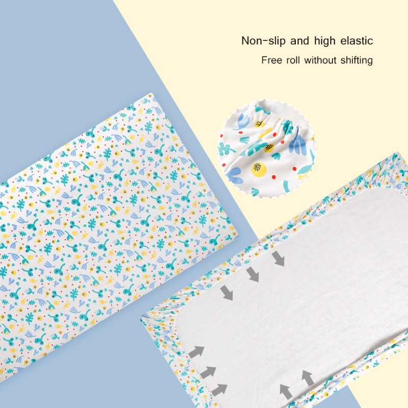 Goodbaby Baby Fitted Crib Sheets Mattress 70x130 CM Bed Cover Cotton Baby Changing Pad For Standard Crib And Toddler Mattresses