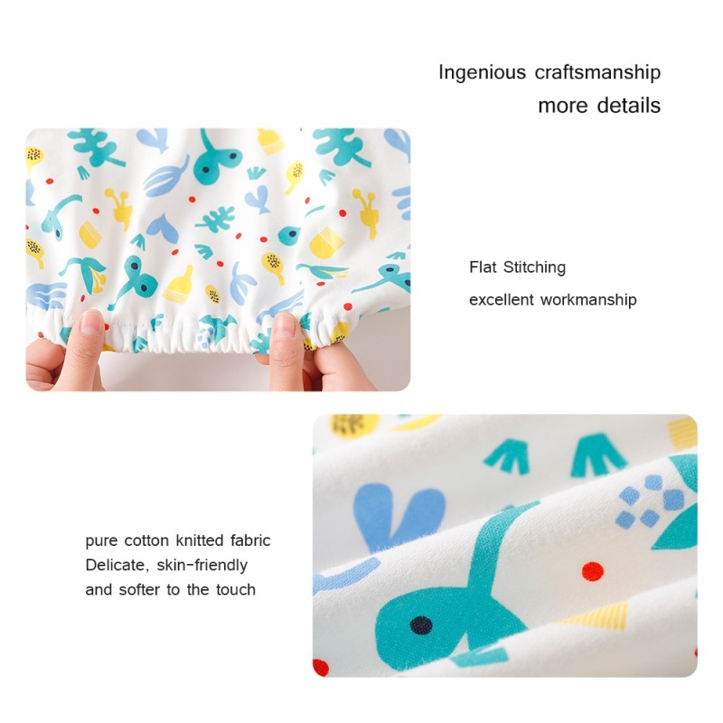 Goodbaby Baby Fitted Crib Sheets Mattress 70x130 CM Bed Cover Cotton Baby Changing Pad For Standard Crib And Toddler Mattresses