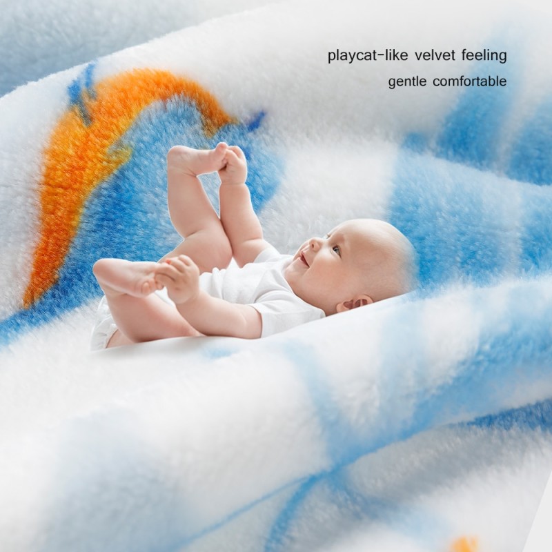 GoodBaby Flannel Blanket Newborn Stroller Cover Throw Blanket Swaddle Decor Photography Baby Bedding 120x100cm