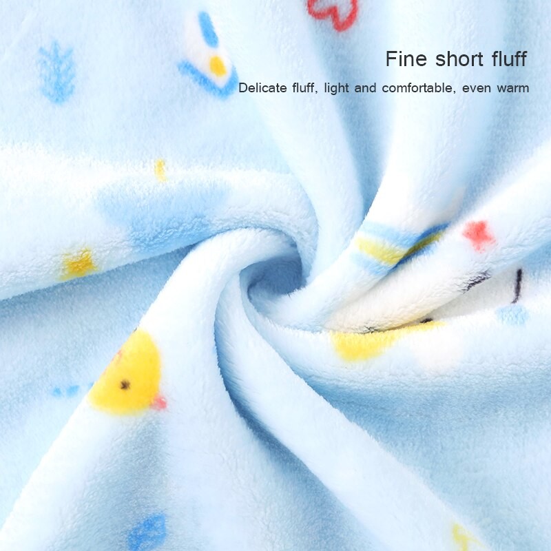 GoodBaby Flannel Blanket Newborn Stroller Cover Throw Blanket Swaddle Decor Photography Baby Bedding 120x100cm