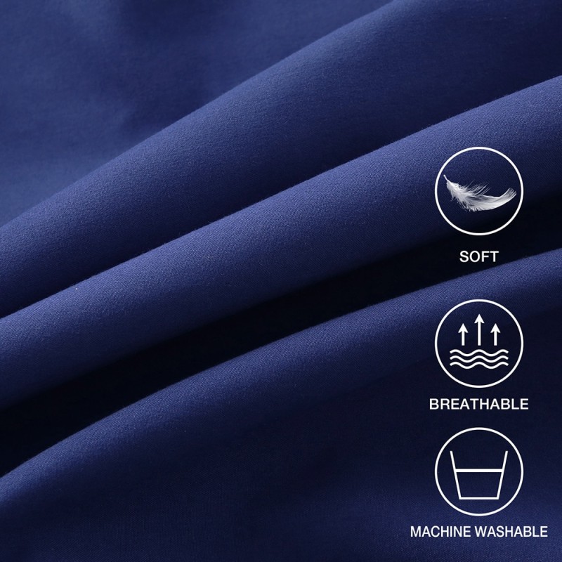 2 Pack Microfiber Fitted Crib Sheets For Baby Cozy Soft Solid Color Toddler Bed Sheets For Standard Crib And Toddler Mattresses