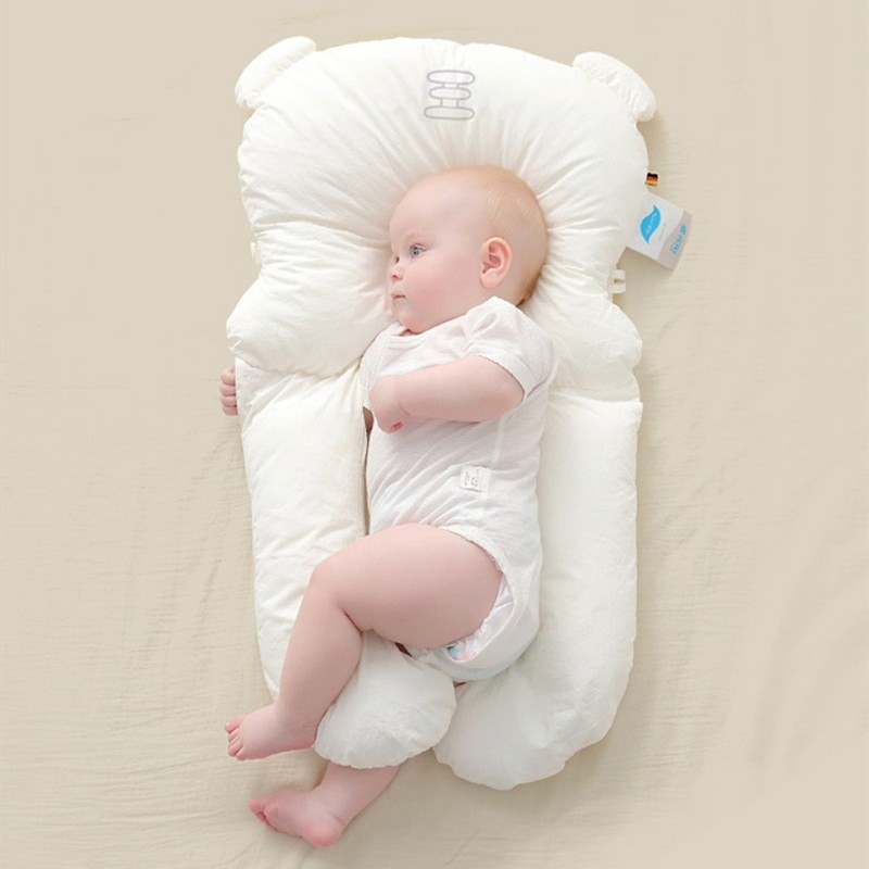 Newborn Baby Shaping Pillow Adjustable Anti-rollover Side Sleeping Pillow Positioning Soothing Baby Pillows