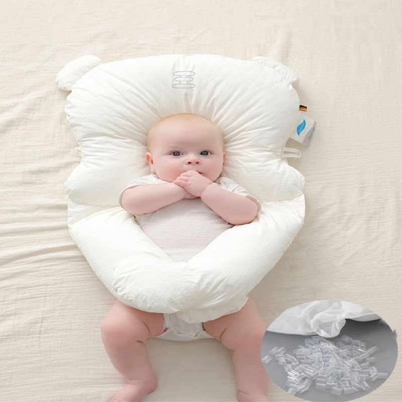 Newborn Baby Shaping Pillow Adjustable Anti-rollover Side Sleeping Pillow Positioning Soothing Baby Pillows