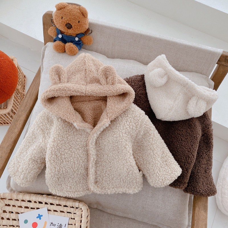 Autumn/Winter 2021 To Pack Baby Thick Coat Thick Coat Thick Cotton Clothing Baby Air To Keep Warm Cotton Wool Winter Jacket