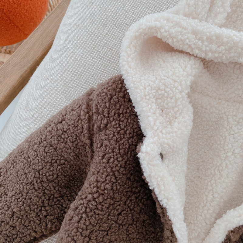 Autumn/Winter 2021 To Pack Baby Thick Coat Thick Coat Thick Cotton Clothing Baby Air To Keep Warm Cotton Wool Winter Jacket