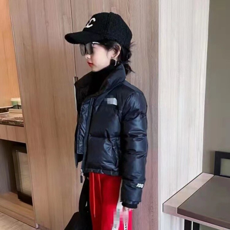 Winter Coat New Girls Loose Thick Cotton-padded Jacket Casual Warm Bread Clothes Children Winter Warm Tops