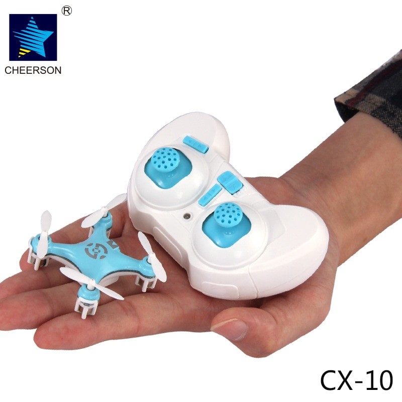 Cheerson CX10 CX-10 Mini 4CH 2.4G RC Remote Control Drone Quadcopter Helicopter LED CX 10 Mini Done Toys Gift For Children Gift