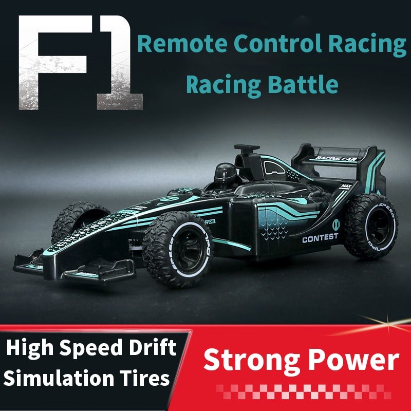 F1 RC Car Formula Remote Control Vehicle Toy Rechargeable Moving Racing High-Speed Drifting Sports Car Toys for Boys Kids Gifts