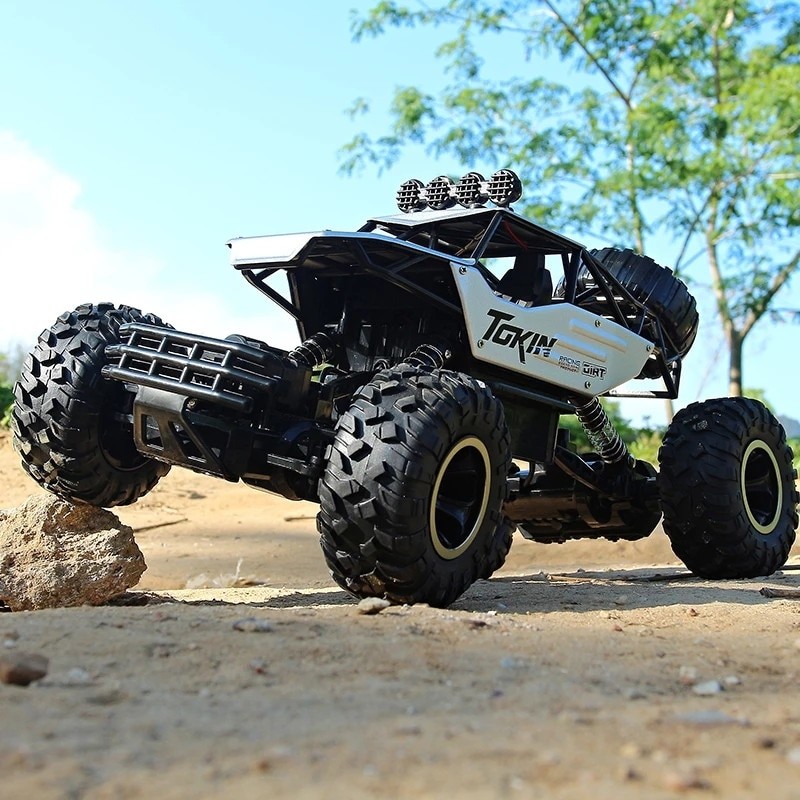 37CM 1:12 High Speed RC Car 2.4G 4WD Racing Off-Road Vehicle Kids Remote Electric Climbing Trucks Toys Boys Gift for Children
