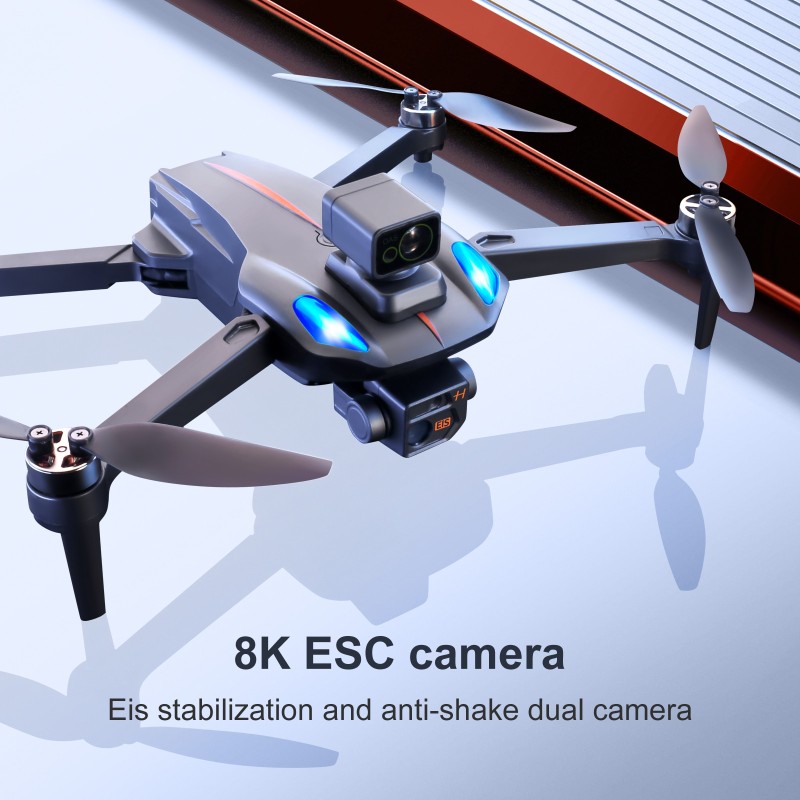 XKJ K911 MAX GPS Drone 4K Professional Obstacle Avoidance 8K DualHD Camera Brushless Motor Foldable Quadcopter RC Distance 1200M