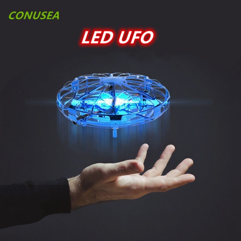 Mini drone UFO Flying Toy Mini Helicopter Infrared Hand Sensing Aircraft RC Quadcopter Flying Plane Toys for Children Kids