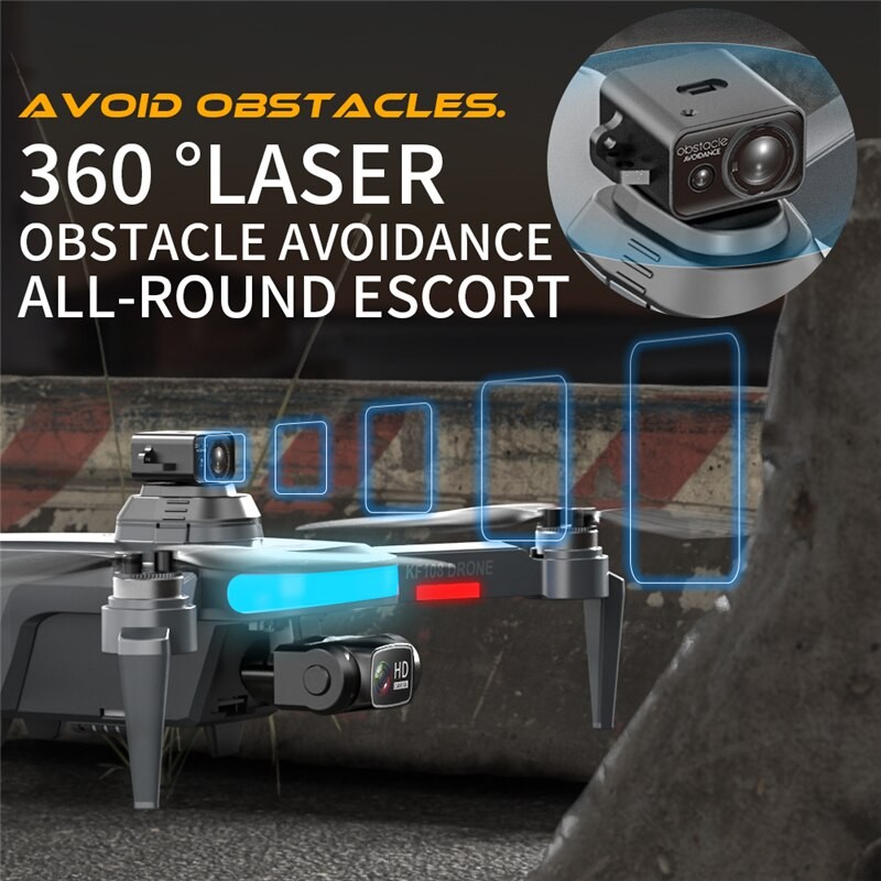 KF108 MAX 5G WIFI GPS RC Drone 4K Profesional HD Camera Aerial Photo UAV 360Ã‚Â° Obstacle Avoidance Brushless Quadcopter Toys